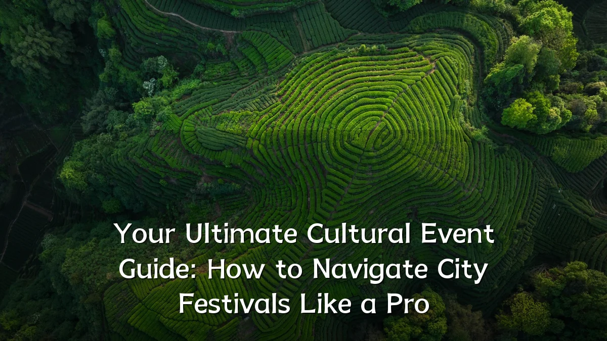 Your Ultimate Cultural Event Guide: How to Navigate City Festivals Like a Pro
