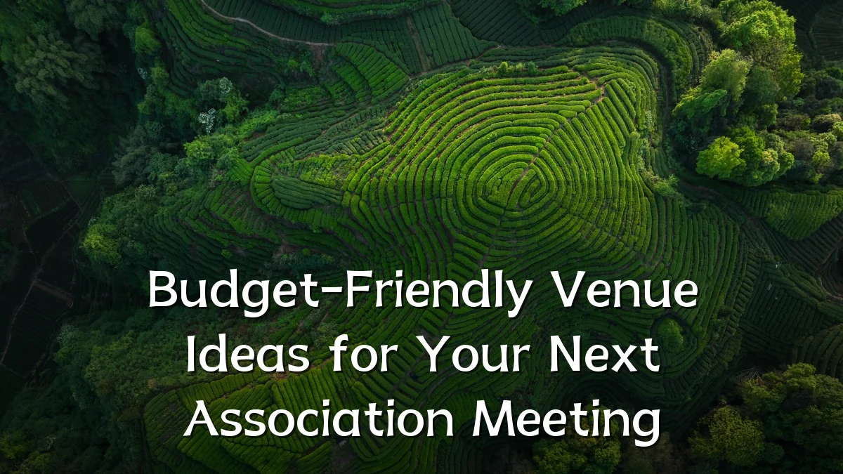 Budget-Friendly Venue Ideas for Your Next Association Meeting